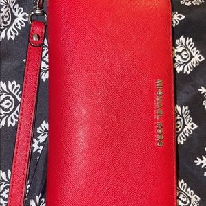Red MK Wallet